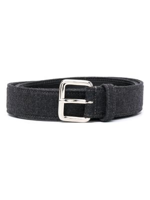 Gianfranco Ferré Pre-Owned 2000s wool buckle belt - Grey