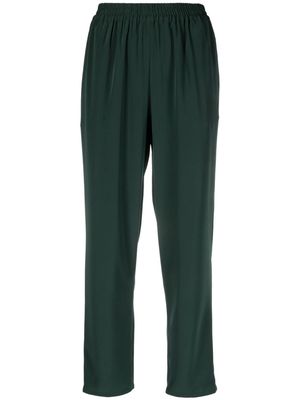 Gianluca Capannolo high-waisted tapered jogger trousers - Green