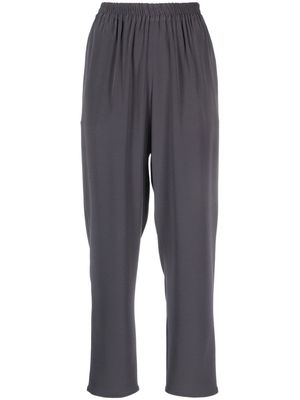Gianluca Capannolo high-waisted tapered jogger trousers - Grey