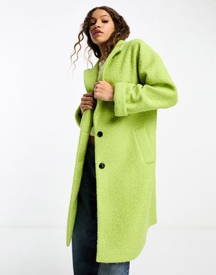Gianni Feraud smart coat in lime green