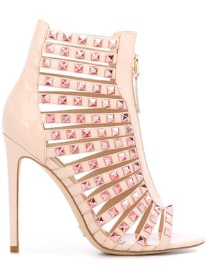 Gianni Renzi studded sandals - Pink