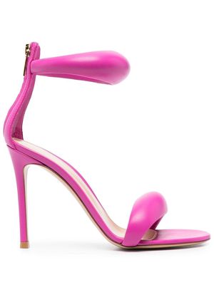 Gianvito Rossi Bijoux 105mm bubble-strap sandals - Pink
