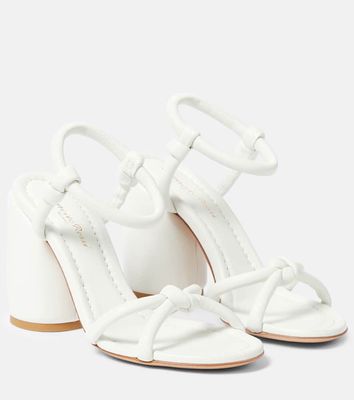 Gianvito Rossi Cassis 95 leather sandals