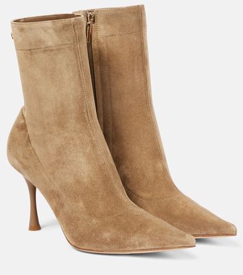 Gianvito Rossi Dunn suede ankle boots