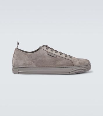 Gianvito Rossi Low top suede sneakers