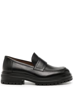 Gianvito Rossi Paul chunky loafers - Black