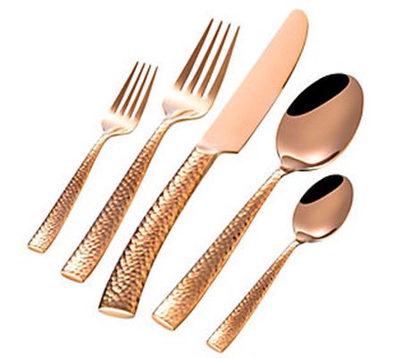 Gibson Elite Stonehenge 20-Piece Flatware Set