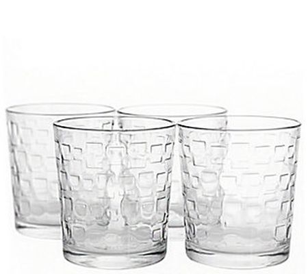 Gibson Home Great Foundations S/4 Double Old Fa shioned Glasse