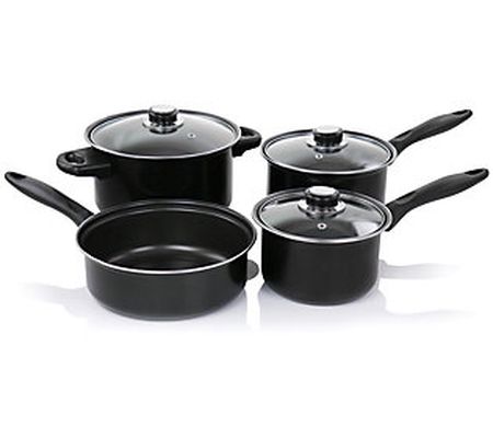 Gibson Home Newton 7 Piece Carbon Steel Cookwar e Set