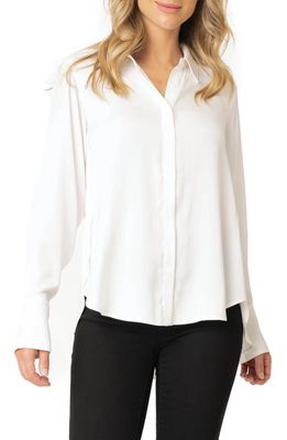GIBSONLOOK Gigi Button-Up Shirt in White