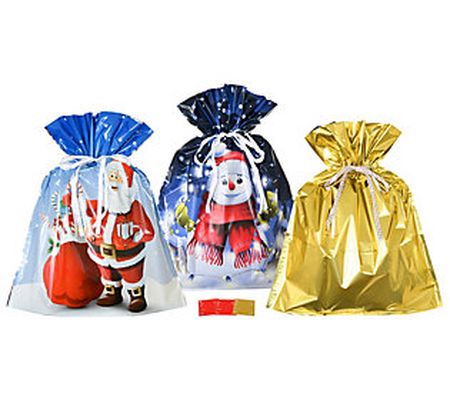 GiftMate 6-Piece Extra Jumbo Gift Bag with Tag et