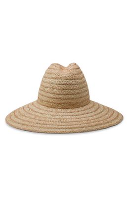 Gigi Burris Millinery Requiem Packable Straw Hat in Natural/Rust
