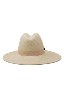 Gigi Burris Millinery Requiem Woven Straw Hat in Sand