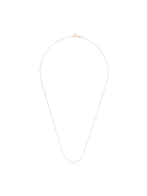 Gigi Clozeau 18kt rose gold white beaded necklace