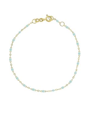 Gigi Clozeau 18kt yellow gold bead classic Gigi bracelet - YG/LAGN