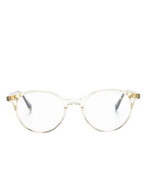 GIGI STUDIOS Brooks round-frame glasses - Neutrals
