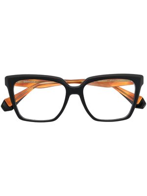 GIGI STUDIOS oversized cat-eye glasses - Black