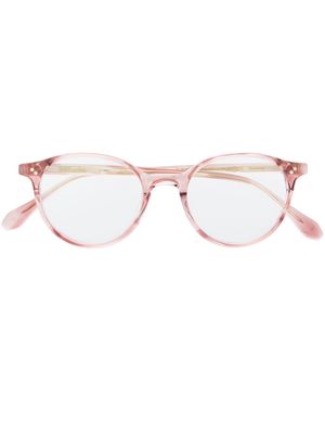 GIGI STUDIOS round-frame tinted sunglasses - Pink