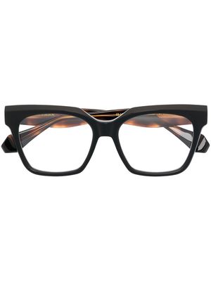 GIGI STUDIOS tortoiseshell-detail square-frame glasses - Brown