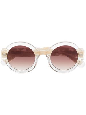 GIGI STUDIOS transparent-frame sunglasses - Neutrals