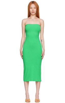 Gil Rodriguez Green 'The Tube' Midi Dress