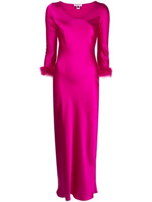 Gilda & Pearl Anoushka silk maxi dress - Pink