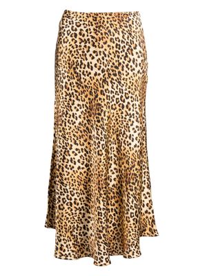 Gilda & Pearl Golden Hollywood silk skirt - Brown