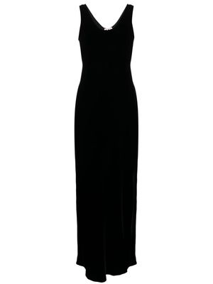 Gilda & Pearl Phaedra velvet maxi dress - Black