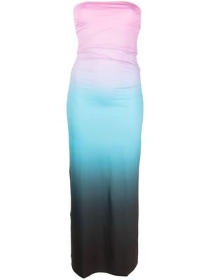 Gimaguas Lea gradient-effect maxi dress - Pink