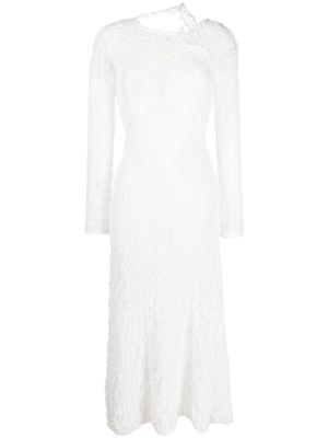 Gimaguas Maggie floral-lace midi dress - White