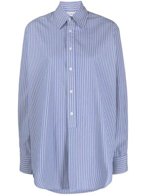 Gimaguas striped cotton shirt - Blue