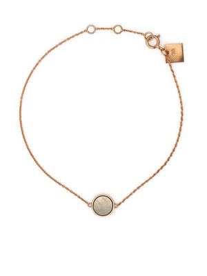 GINETTE NY gemstone-embellished chain link bracelet - Neutrals