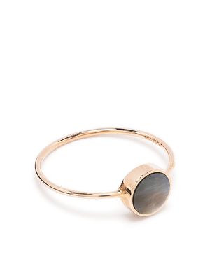 GINETTE NY Mini Ever mother-of-pearl ring - Neutrals