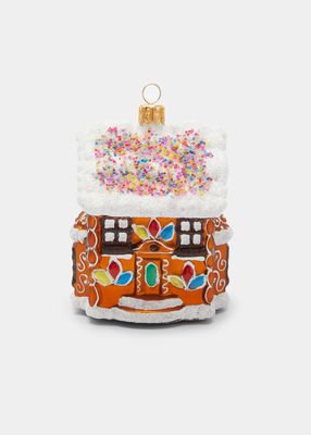 Gingerbread House Christmas Ornament