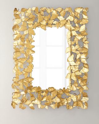 Ginkgo Leaf Mirror
