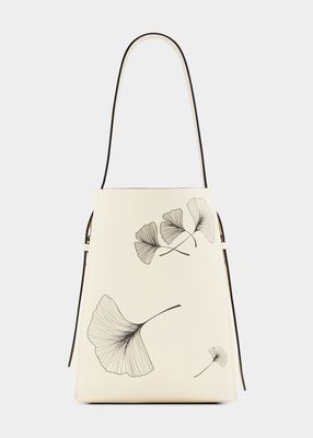 Ginkgo Small Printed Shopper Tote Bag