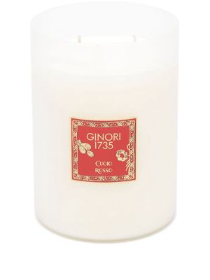 GINORI 1735 Cuoio Rosso 1100g scented candle - Neutrals