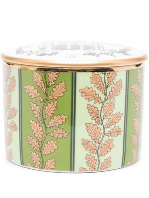 GINORI 1735 Fox Thicket Folly ceramic box - Green