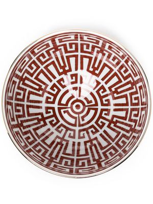 GINORI 1735 Gio Ponti porcelain bowl - Red