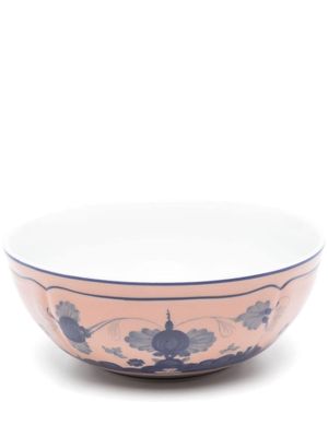 GINORI 1735 illustration-print porcelain bowl - Pink