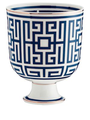 GINORI 1735 Labirinto vase 19cm - Blue
