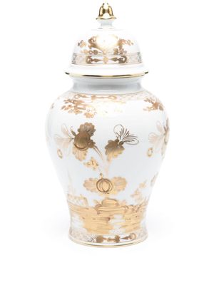 GINORI 1735 large Aurum Potiche vase - White