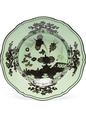 GINORI 1735 Oriente Italiano ceramic plate set - Green