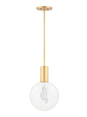 Gio Hanging Pendant - Aged Brass