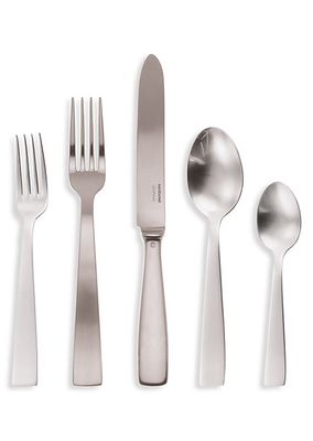 Gio Ponti 5-Piece Matte Stainless Steel Place setting Set