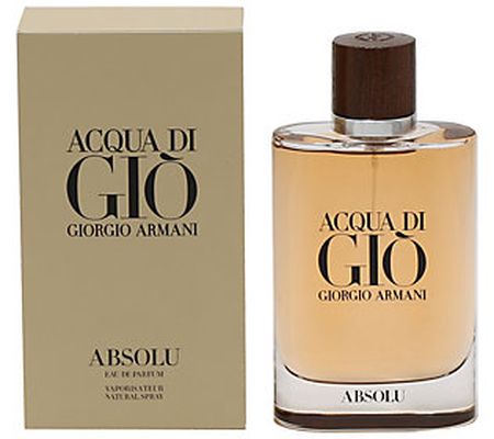 Giorgio Armani Acqua Di Gio Absolu for Men EDP, 4.2 fl oz