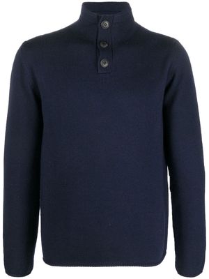 Giorgio Armani crew-neck pullover jumper - Blue
