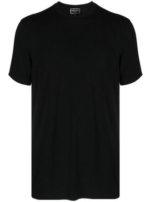 Giorgio Armani crew-neck short-sleeve T-shirt - Black