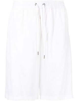 Giorgio Armani drawstring-fastening waist shorts - White