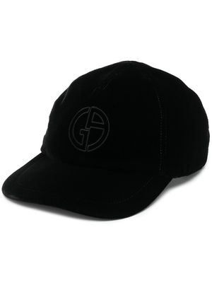 Giorgio Armani embroidered-logo baseball cap - Black